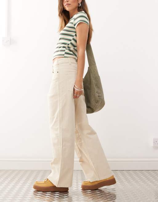 Dickies River Ranch double knee pants in off white, 2 of 5