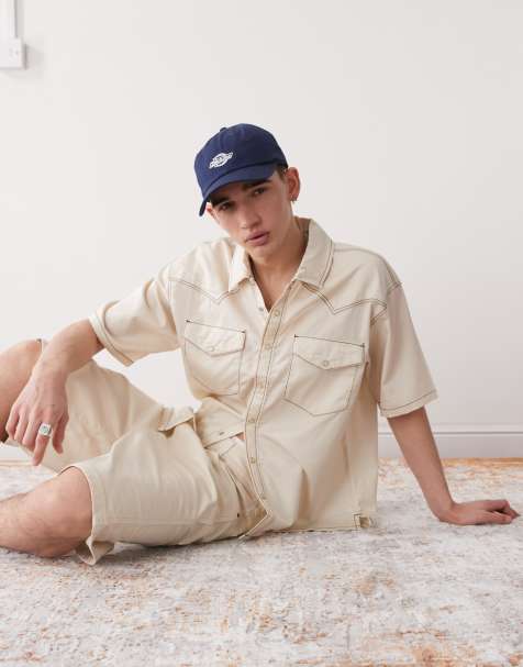 Dickies River Ranch work shirt in beige