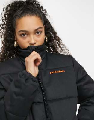 dickies puffer jacket womens