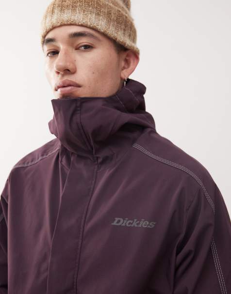 Dickies – Ronan – Anorak in Lila mit Kapuze - view 1