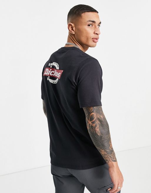 Dickies Ruston back print t-shirt in black | ASOS