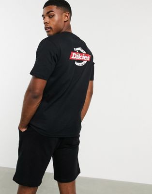 T-shirts imprimés Dickies - Ruston - T-shirt avec imprimé au dos - Noir
