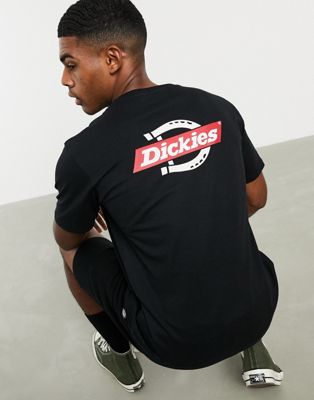 T-shirts imprimés Dickies - Ruston - T-shirt avec imprimé au dos - Noir