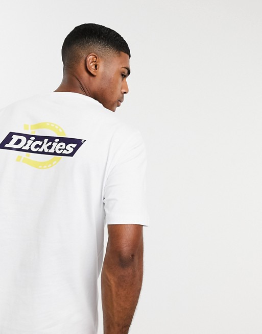 Dickies Ruston back print t-shirt in white