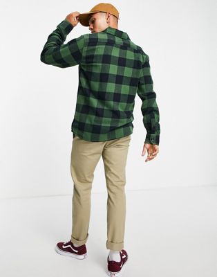 Chemises à carreaux Dickies - Sacramento - Chemise à carreaux - Vert pin