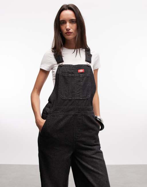 Dickies - Salopette classica in denim blu vintage
