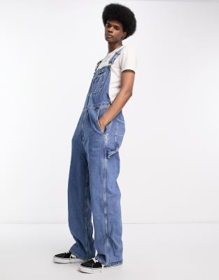 Dickies - Salopette en jean classique avec plastron - Bleu