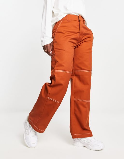 Dickies Elizaville trousers in light pink