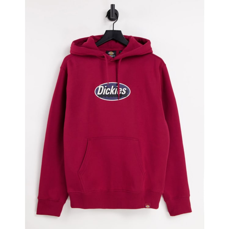 Dickies hoodie outlet red