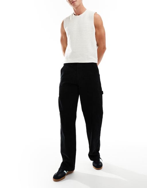 Dickies seasonal carpenter trousers in black