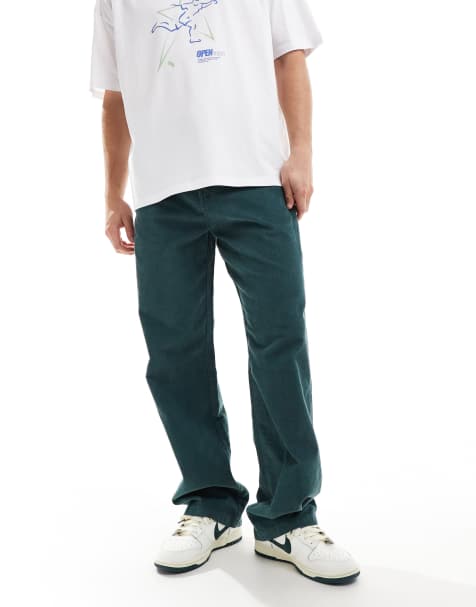 Dickies seasonal carpenter trousers in dark green - view 1