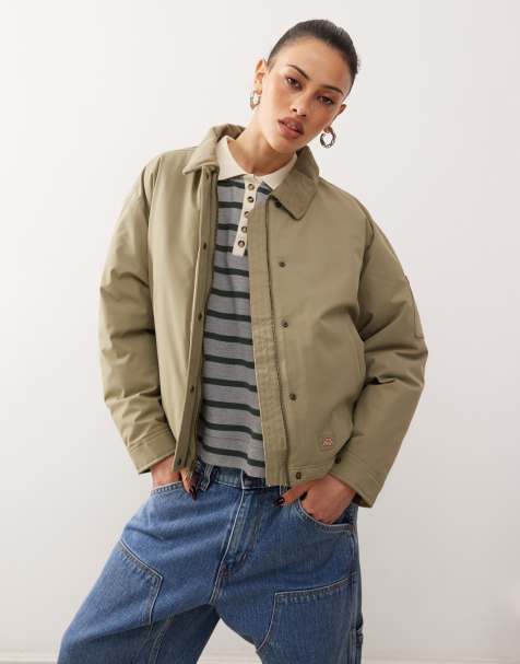 Dickies – Seasonal – Chore-Jacke in Khakigrün - view 1