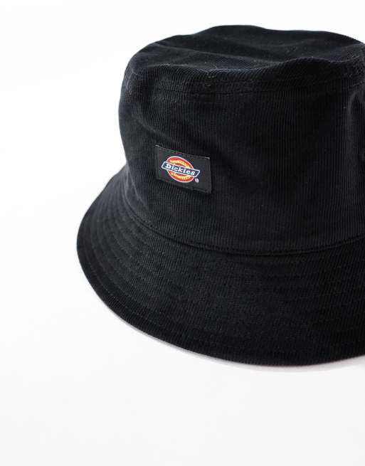 Dickies - Seasonal - Corduroy bucket hat in zwart, 3 van 4