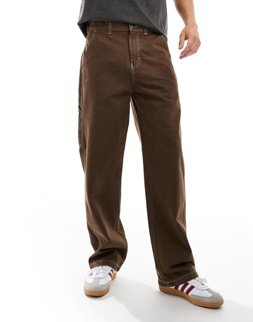 Jean Dickies Carpenter Duck - Canard brun rincé (RBD) – Palm Isle Skateshop