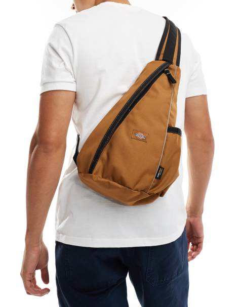Dickies seasonal sling bag in brown - view 1