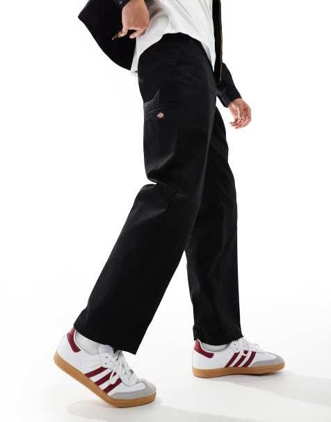 Dickies seasonal wide leg trousers in black - view 1