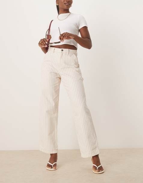 Dickies Service Carpenter pants in white