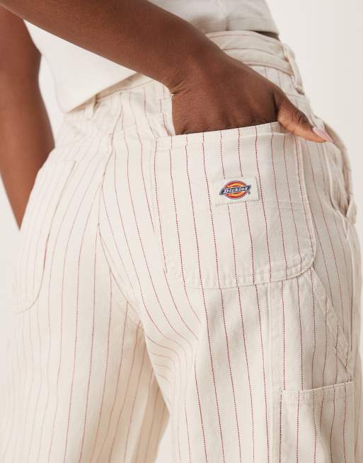 Dickies Service Carpenter pants in white