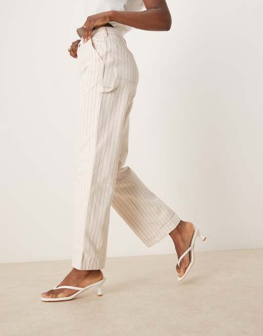 Dickies Service Carpenter pants in white