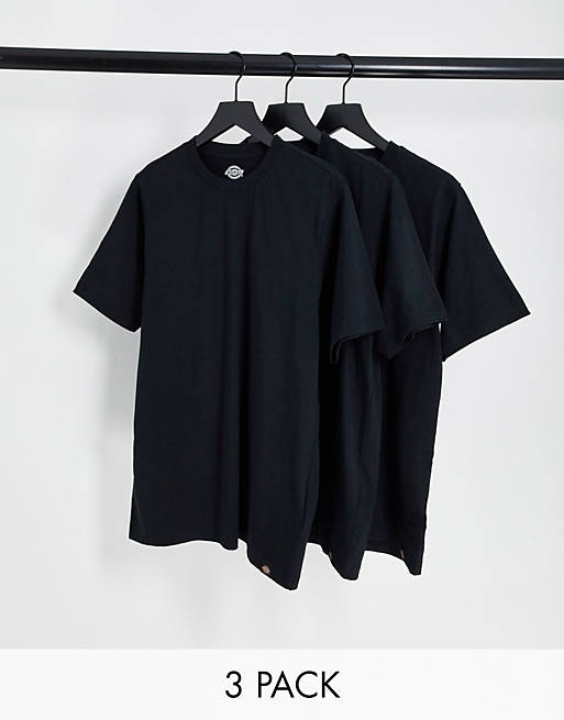 Dickies - Set van 3 T-shirts in zwart  