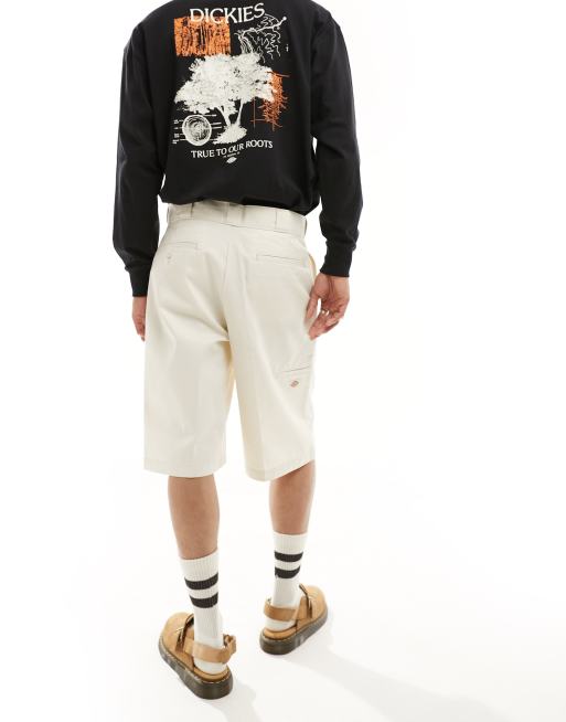 Dickies Short ajuste 13 pouces Creme ASOS