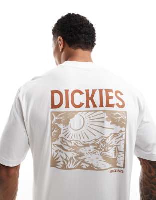 short sleeve Patrick Springs T-shirt in white