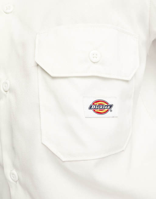 Dickies slim fit cheap short sleeve work shirt