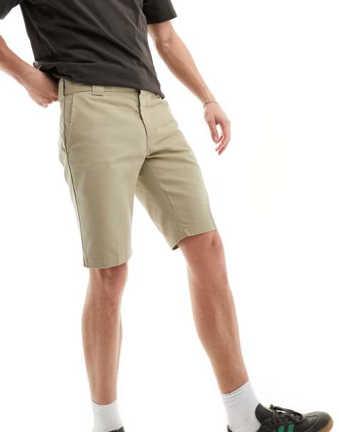 Dickies Silm Fit shorts in khaki - view 1