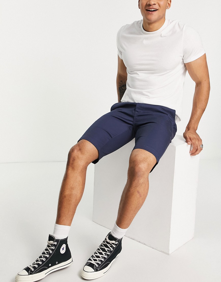 Dickies Silm Fit shorts in navy blue