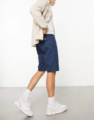 Dickies Dickies slim fit chino shorts in navy