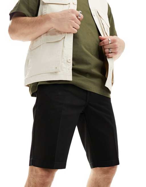 Dickies slim fit shorts in black, 4 of 5