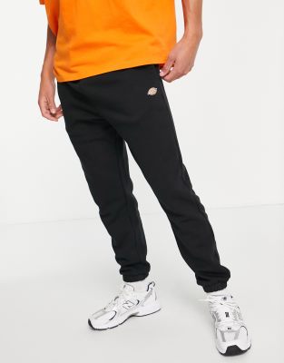 Dickies small logo sweatpants in black