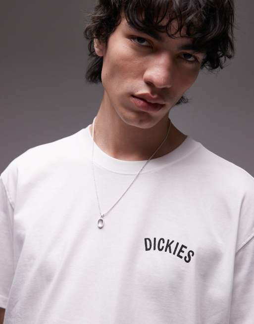 Dickies - Snake - Hvid T-shirt med grafik på ryggen, 2 af 4