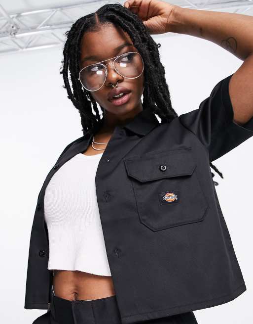 Dickies - Sort arbejdsskjorte