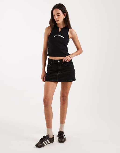 Dickies - Sort overdel med V-hals, 2 af 4