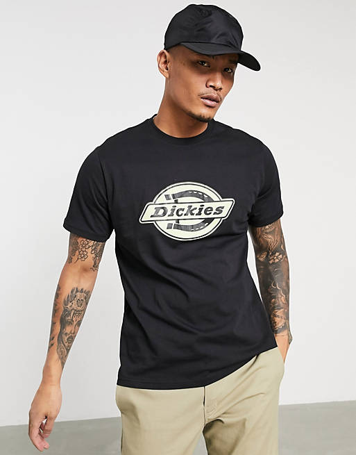 Dickies - Sort t-shirt med ikonlogo
