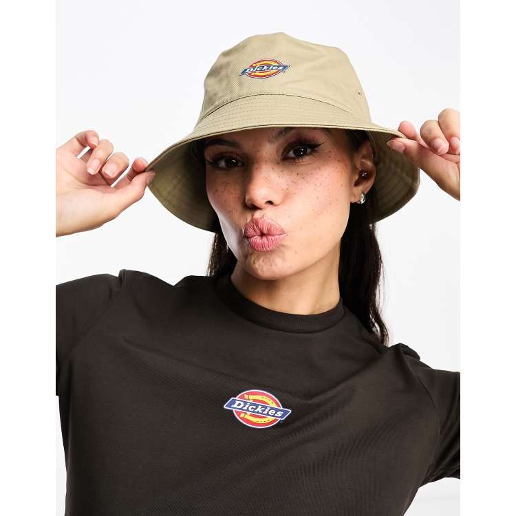 Dickies stayton bucket hat in khaki | ASOS