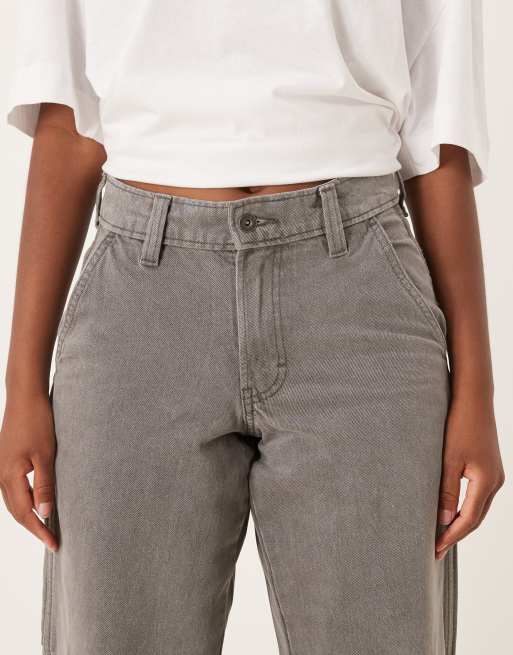 Dickies – Stevensville – Grå, baggy jeans, 5 av 5