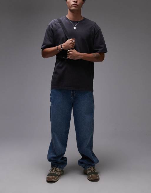 Dickies - Stevensville - Jeans ampi blu chiaro