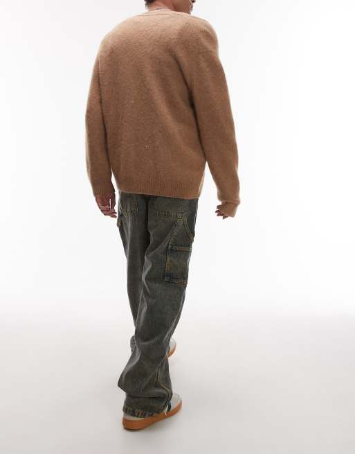 Dickies - Stevensville - Jeans larghi color indaco con sfumature gialle, 3 di 5