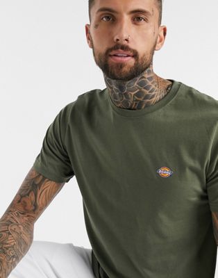 Dickies – Stockdale – Regulär geschnittenes T-Shirt in Grün
