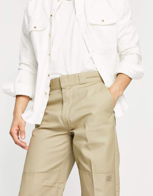 Dickies Straight Fit Double Knee pants in beige