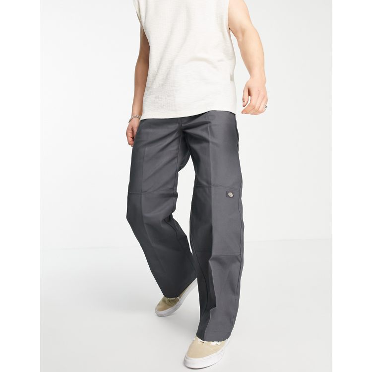 Dickies Straight fit Double Knee trousers in grey