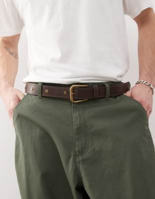 Dickies Dickies studden belt in dark brown