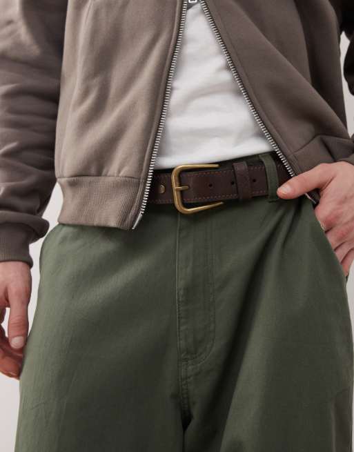 Dickies studden belt in dark brown