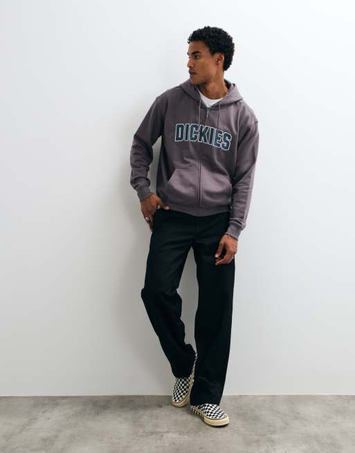 Dickies sudadera con capucha y cremallera completa en morado, 2 de 5