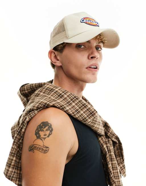 Dickies sumiton trucker cap in stone