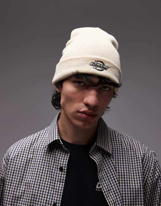 Dickies - Summerdale - Berretto in maglia color bianco sporco