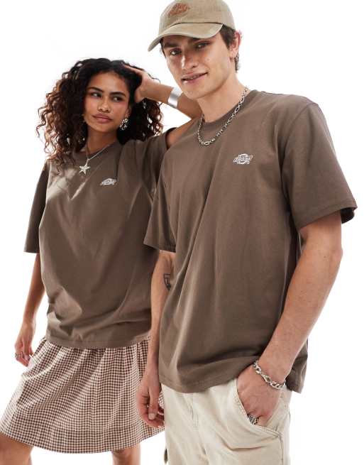 Dickies – Summerdale – Brun t-shirt