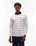 [Dickies] Dickies Summerdale heavyweight rugby shirt in off white XS Off white